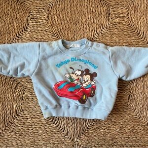 Vintage Tokyo Disneyland baby sweatshirt